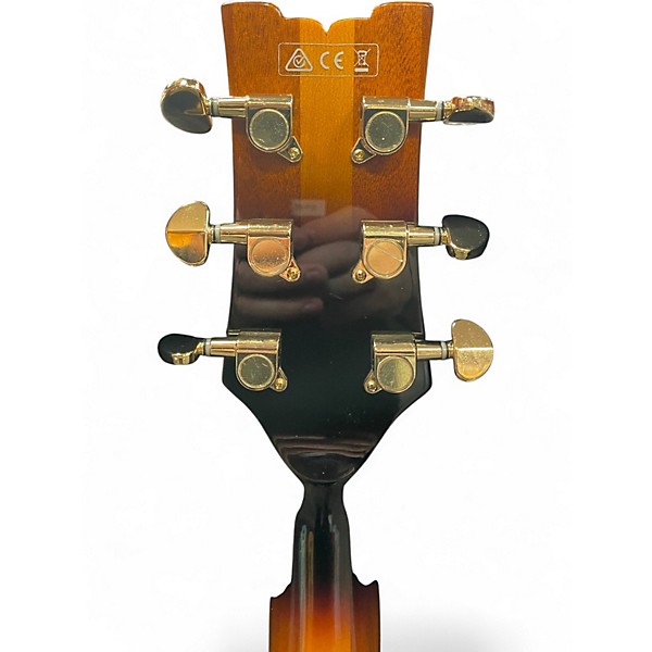 Used Ibanez JSM10 John Scofield Signature Semi-Hollowbody Vintage Yellow Sunburst Hollow Body Electric Guitar