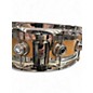 Used DW 14X5 Edge Series Snare Brass/Maple Drum