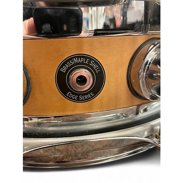 Used DW 14X5 Edge Series Snare Brass/Maple Drum