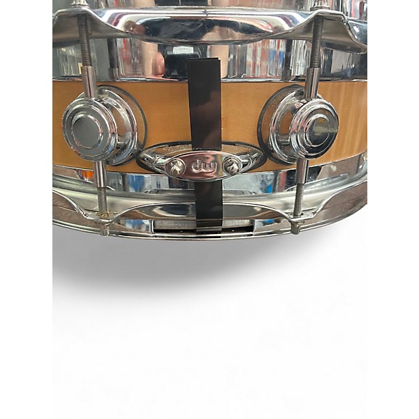 Used DW 14X5 Edge Series Snare Brass/Maple Drum
