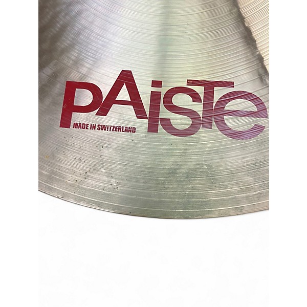 Used Paiste 24in 2002 Ride Cymbal