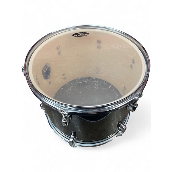 Used Pearl  5 Piece Forum  black Drum Kit