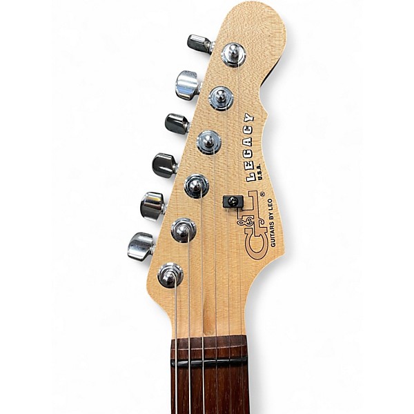 Used G&L Legacy Flame Top Sunburst Solid Body Electric Guitar