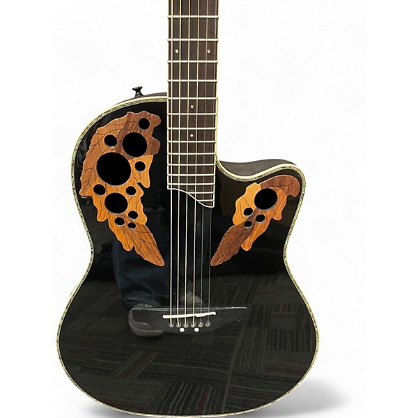 Used Ovation CC44 CELEBRITY Black Acoustic Guitar