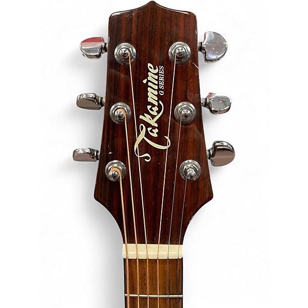 Used Takamine EG330C Natural Acoustic Electric Guitar