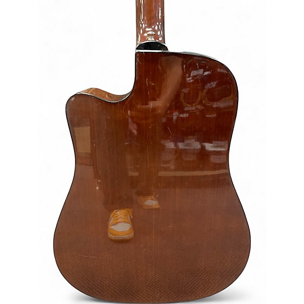 Used Takamine EG330C Natural Acoustic Electric Guitar