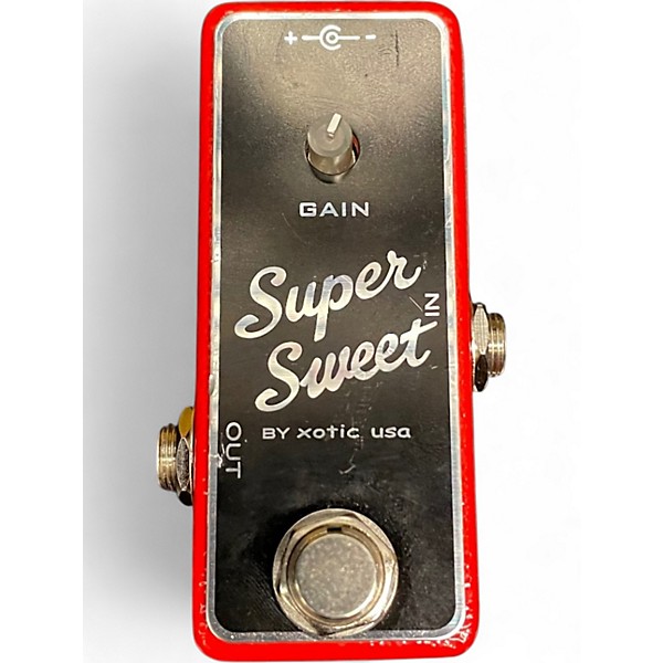 Used Xotic Super Sweet Effect Pedal