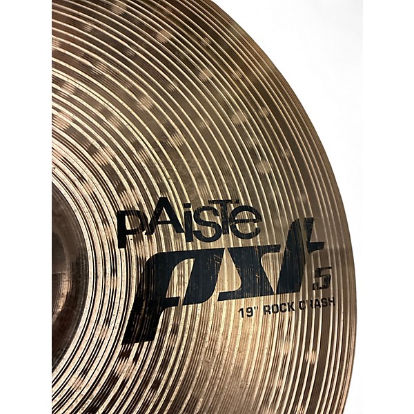 Used Paiste 19in PST5 ROCK RIDE Cymbal