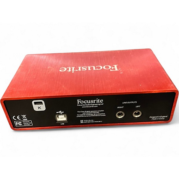 Used Focusrite Scarlett 2i2 Gen 2 Audio Interface