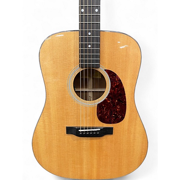 Used Eastman E1D-DLX Natural Acoustic Electric Guitar