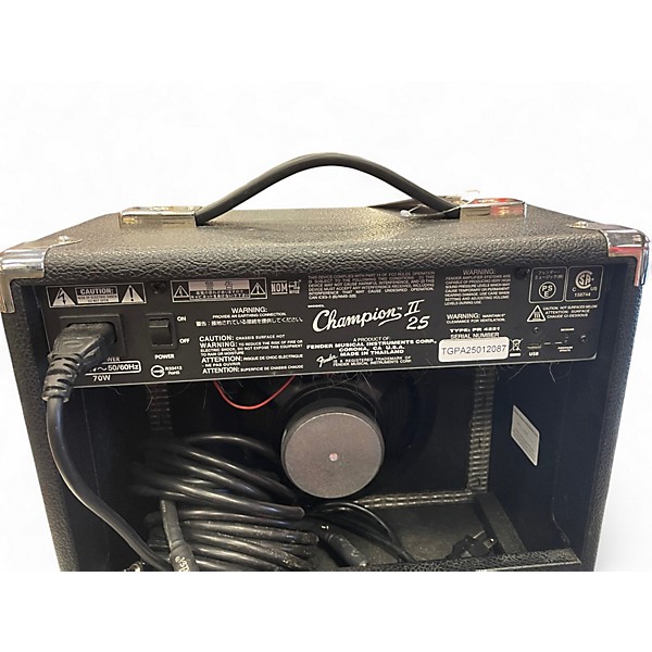 Used Fender CHAMPION II 25 Guitar Combo Amp