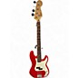 Used 2001 Squier Affinity Precision Bass Dakota Red Electric Bass Guitar thumbnail