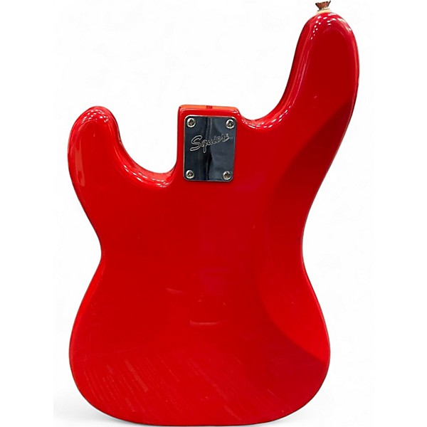 Used 2001 Squier Affinity Precision Bass Dakota Red Electric Bass Guitar