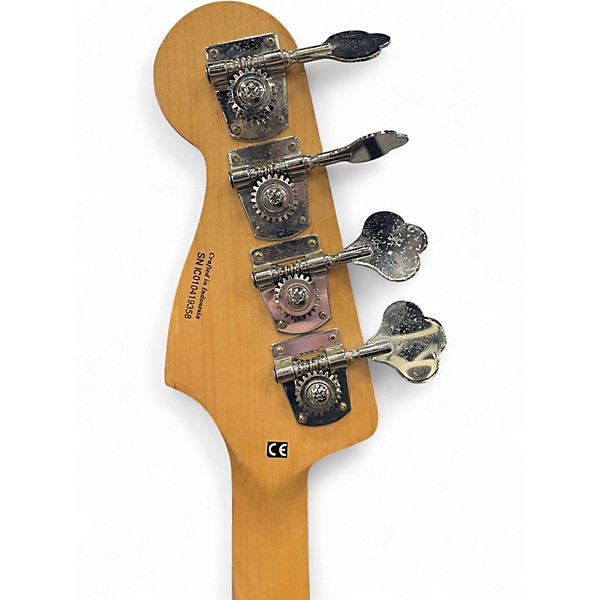 Used 2001 Squier Affinity Precision Bass Dakota Red Electric Bass Guitar