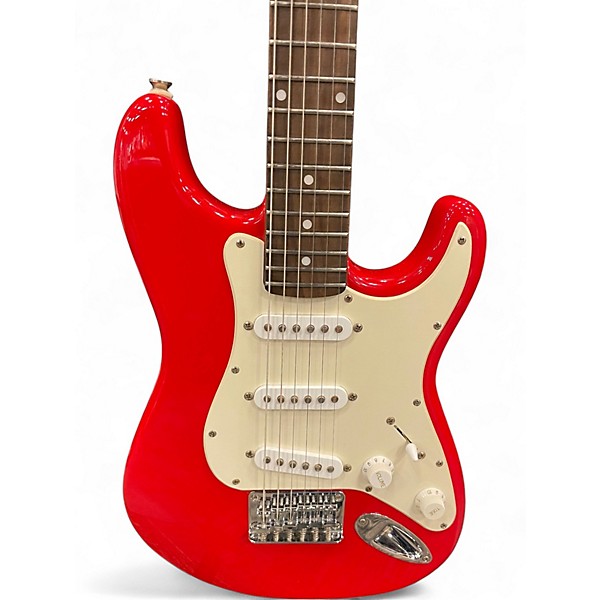 Used 2002 Squier Mini Affinity Stratocaster Dakota Red Electric Guitar
