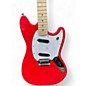Used Squier SONIC MUSTANG Candy Apple Red Solid Body Electric Guitar