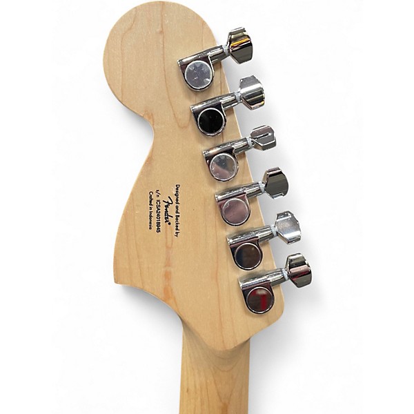 Used Squier SONIC MUSTANG Candy Apple Red Solid Body Electric Guitar