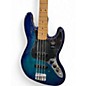 Used Fender Player Plus Jazz Bass Plus Top Blue Burst Electric Bass Guitar