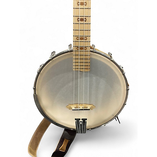 Used Deering Goodtime 4 String Banjo Ukulele Natural Ukulele