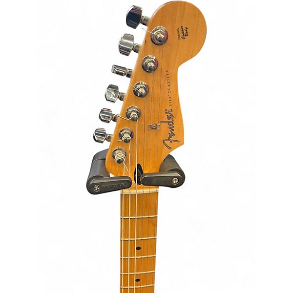 Used Fender Player Stratocaster Black Solid Body Electric Guitar