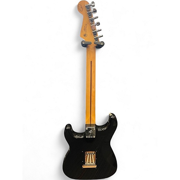 Used Fender Player Stratocaster Black Solid Body Electric Guitar