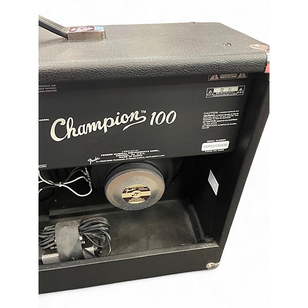Used Fender Champion 100 Guitar Combo Amp