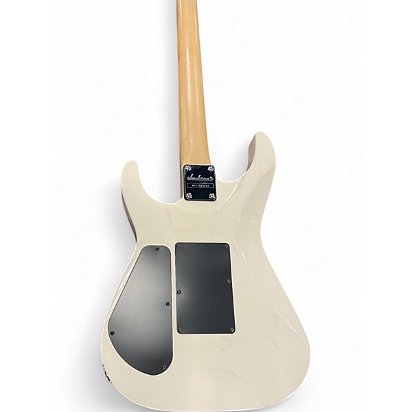 Used Jackson JS32R Dinky Floyd Rose Alpine White Solid Body Electric Guitar