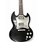 Used Gibson SG Platinum Ebony Solid Body Electric Guitar