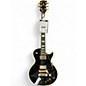 Vintage 1981 Gibson les paul artist Black and Gold Solid Body Electric Guitar thumbnail
