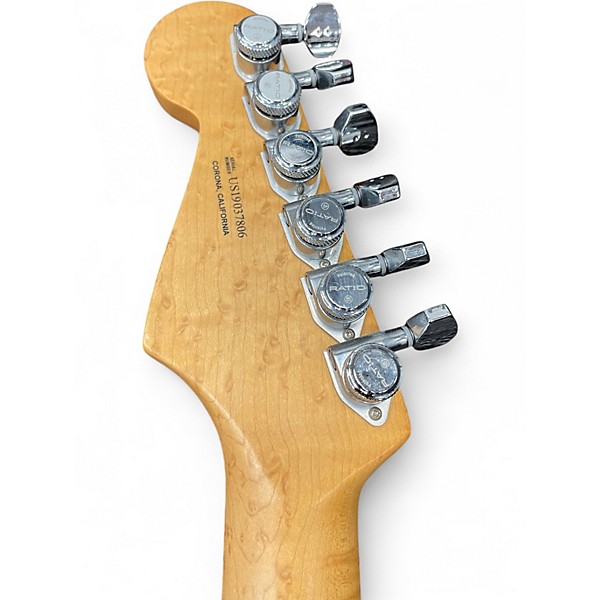 Used Fender Rarities Collection Flame Maple Top Stratocaster Cherry Sunburst Solid Body Electric Guitar