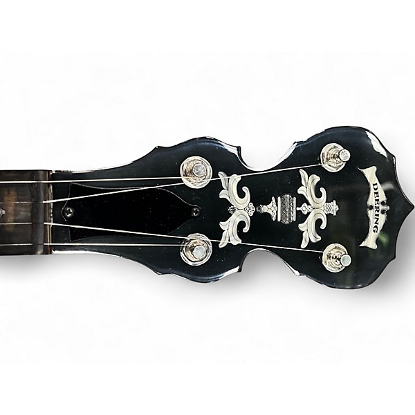 Used Deering Eagle II 5 string Natural Banjo