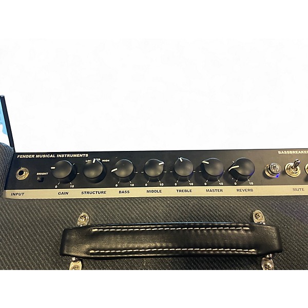 Used Fender Bassbreaker 15W 1x12 Tube Guitar Combo Amp