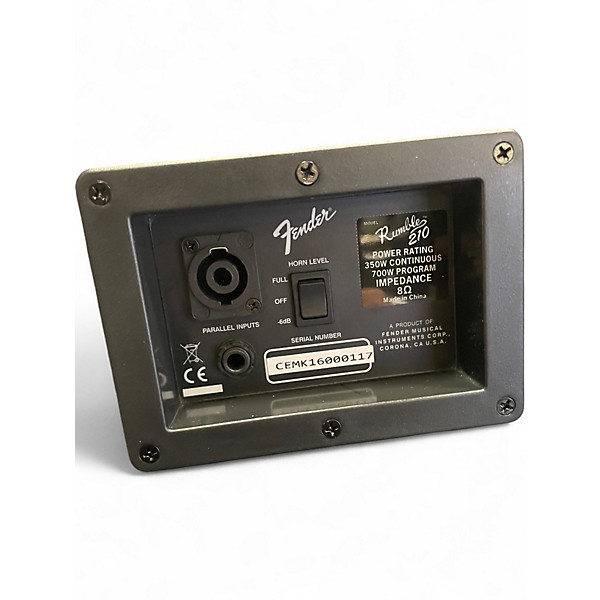 Used Fender rumble 210 Bass Cabinet