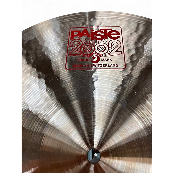 Used Paiste 18in 2002 Crash Cymbal