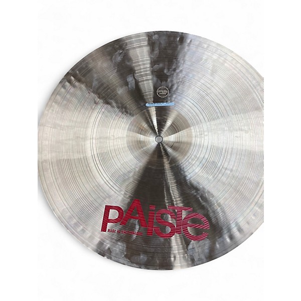 Used Paiste 18in 2002 Crash Cymbal