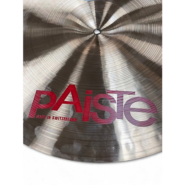 Used Paiste 18in 2002 Crash Cymbal