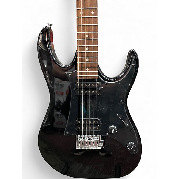 Used Ibanez GRX20 Black Solid Body Electric Guitar
