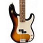 Used 2010 Fender Standard Precision Bass Brown Sunburst Electric Bass Guitar