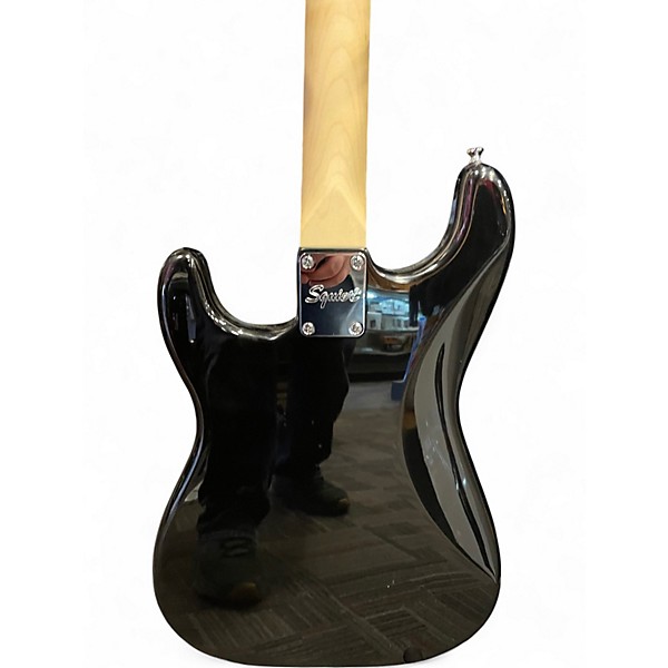 Used Squier Sonic Strat HT H Black Solid Body Electric Guitar