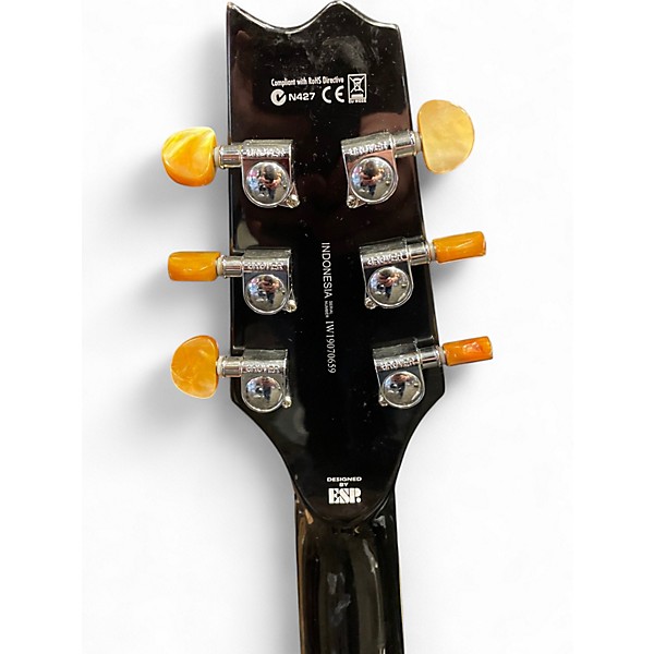 Used ESP LTD TL6 Black Acoustic Electric Guitar