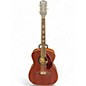Used Fender Tim Armstrong Hellcat Natural Acoustic Electric Guitar thumbnail