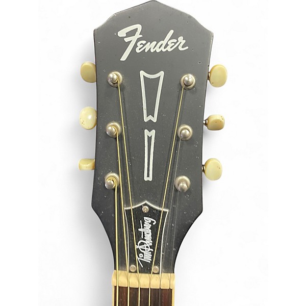 Used Fender Tim Armstrong Hellcat Natural Acoustic Electric Guitar