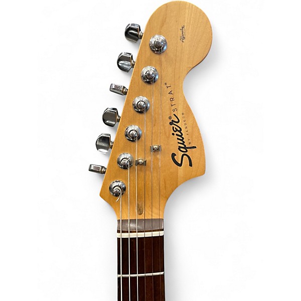 Used Squier Affinity Stratocaster Candy Apple Red Solid Body Electric Guitar