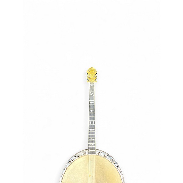 Vintage 1930s Bacon & Day Medalist Silver Bell Sunburst Banjo