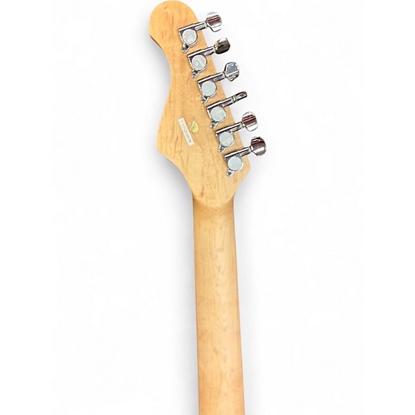 Used Indy Custom SSS Turquoise Solid Body Electric Guitar