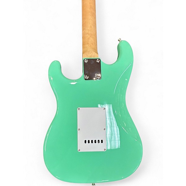 Used Indy Custom SSS Turquoise Solid Body Electric Guitar
