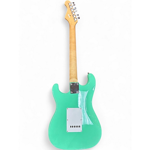 Used Indy Custom SSS Turquoise Solid Body Electric Guitar