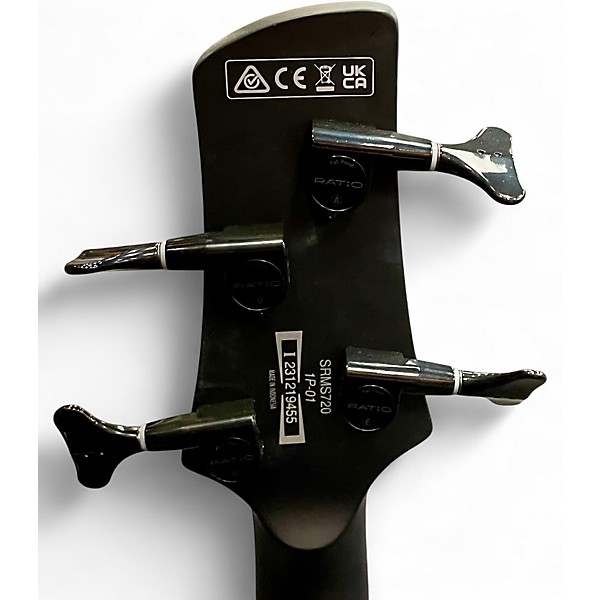 Used Ibanez SRMS720 GREEN Electric Bass Guitar