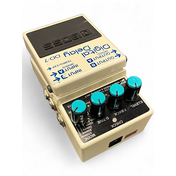 Used BOSS DD7 Digital Delay Effect Pedal