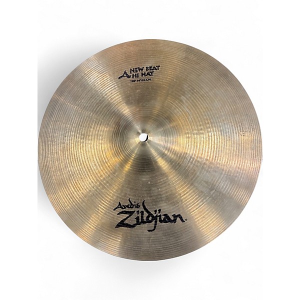 Used Zildjian 14in A New Beat Hi Hat Pair Cymbal